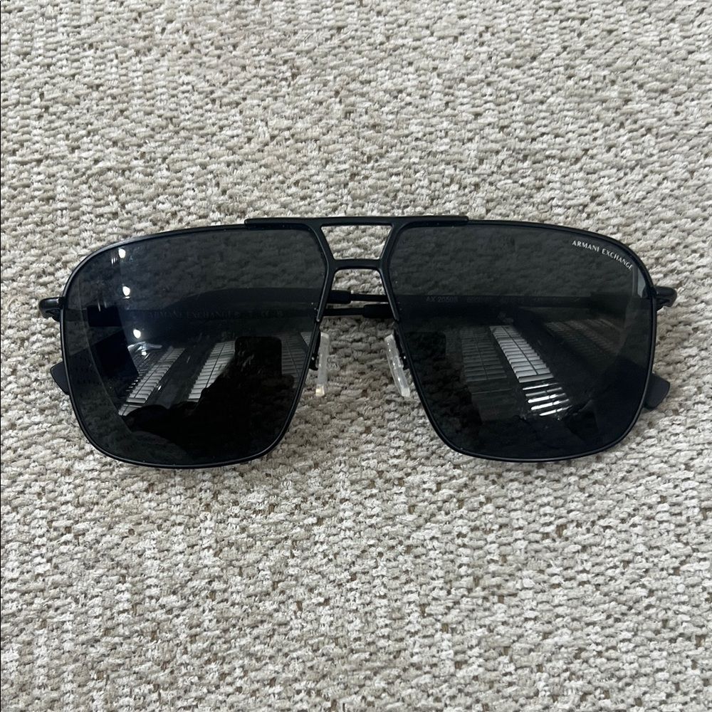 Armani Exchange Dark Aviator Sunglasses